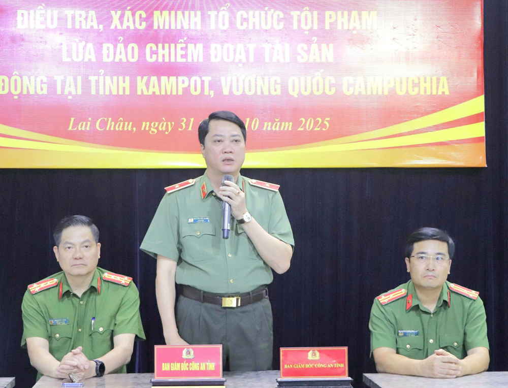 Điều tra, xác minh tổ chức tội phạm lừa đảo tại tỉnh Kampot, Vương quốc Campuchia - ảnh 1