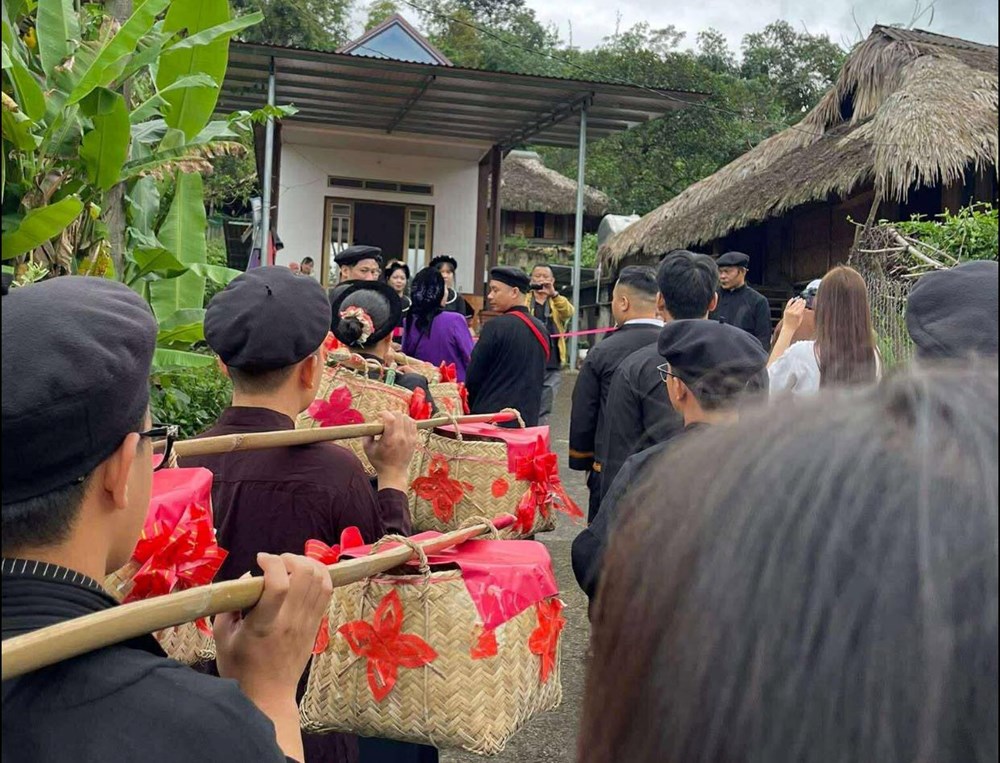 Độc đáo “Đám cưới người Tày” trên quê hương cách mạng Tân Trào - ảnh 2