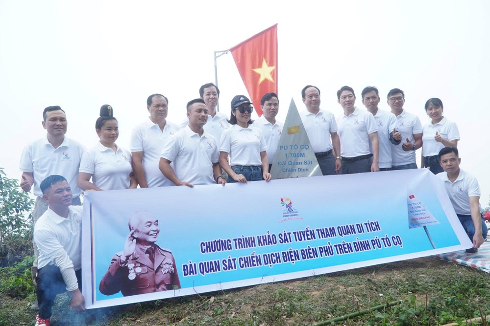 Hấp dẫn tour trải nghiệm di tích Đài quan sát Chiến dịch Điện Biên Phủ - ảnh 1