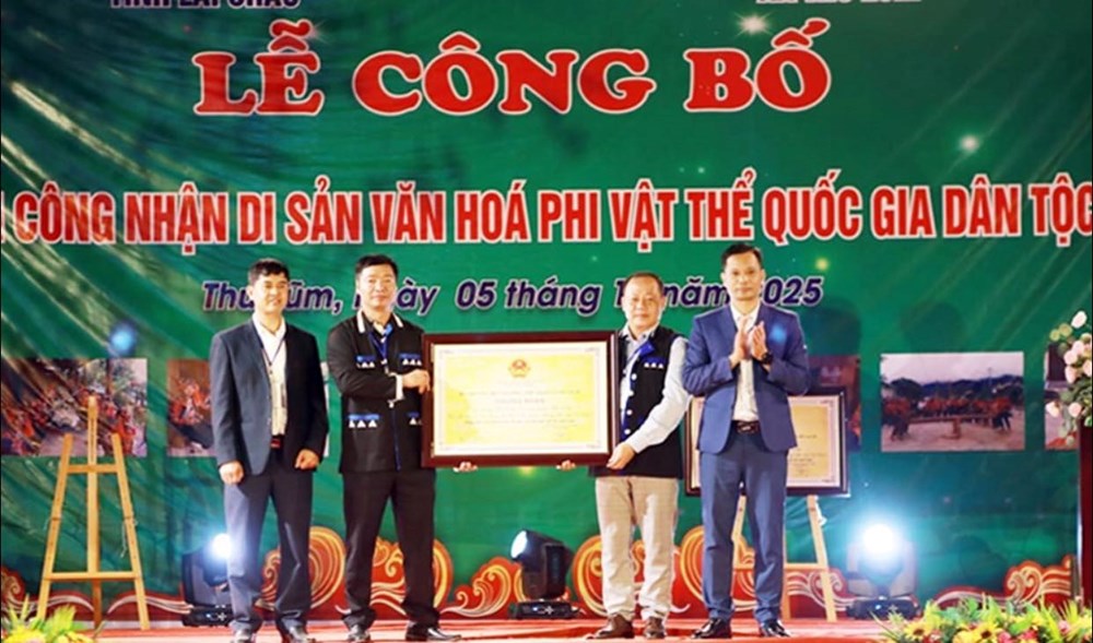 “Nghệ thuật Xoè” và Diễn xướng “Xa Nhà Ca” của người Hà Nhì là Di sản văn hóa phi vật thể quốc gia - ảnh 1