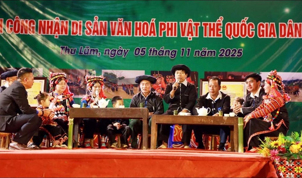 “Nghệ thuật Xoè” và Diễn xướng “Xa Nhà Ca” của người Hà Nhì là Di sản văn hóa phi vật thể quốc gia - ảnh 2