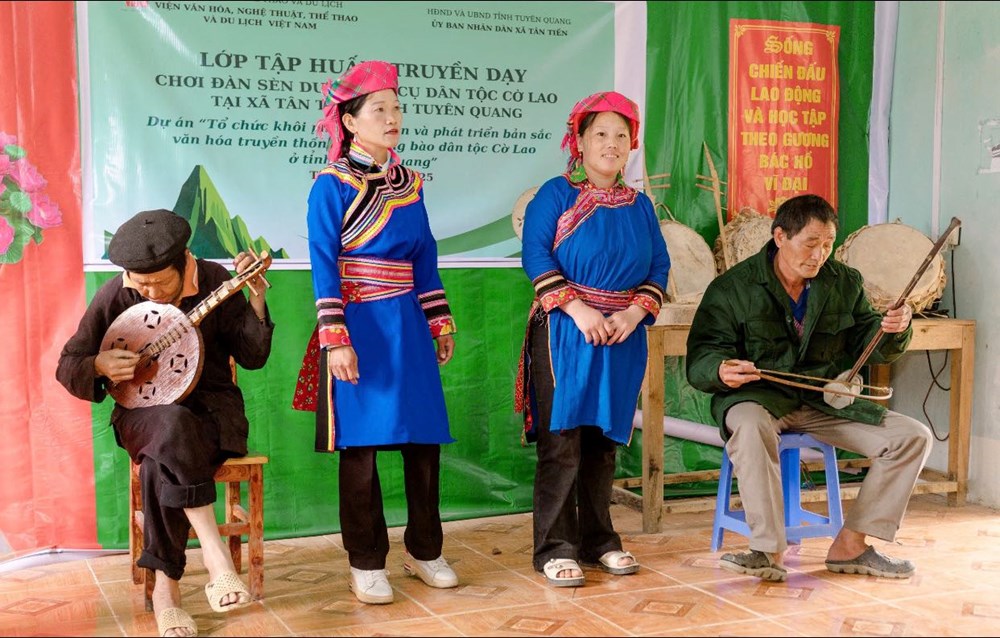 Gìn giữ bản sắc văn hóa dân tộc Cờ Lao ở xã vùng cao Tân Tiến - ảnh 6