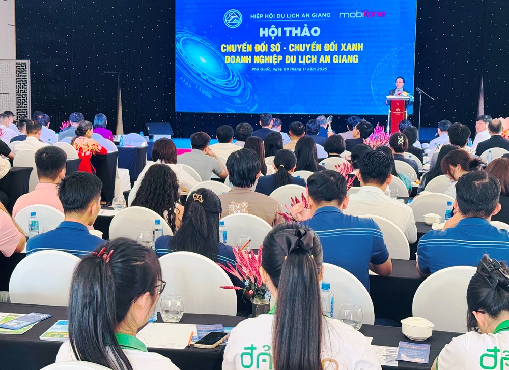 An Giang thúc đẩy chuyển đổi số và chuyển đổi xanh trong doanh nghiệp du lịch - ảnh 1