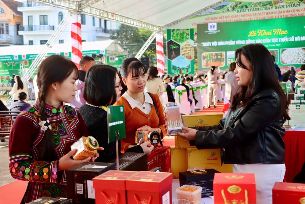 Khai mạc Ngày hội sản phẩm vùng đồng bào dân tộc thiểu số và miền núi phía Bắc  - ảnh 2