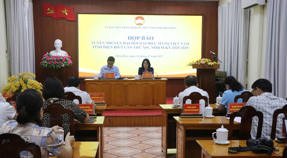 Đại hội Đại biểu MTTQ Việt Nam tỉnh Điện Biên lần thứ XIV diễn ra vào ngày 18 - 19.11 - ảnh 1