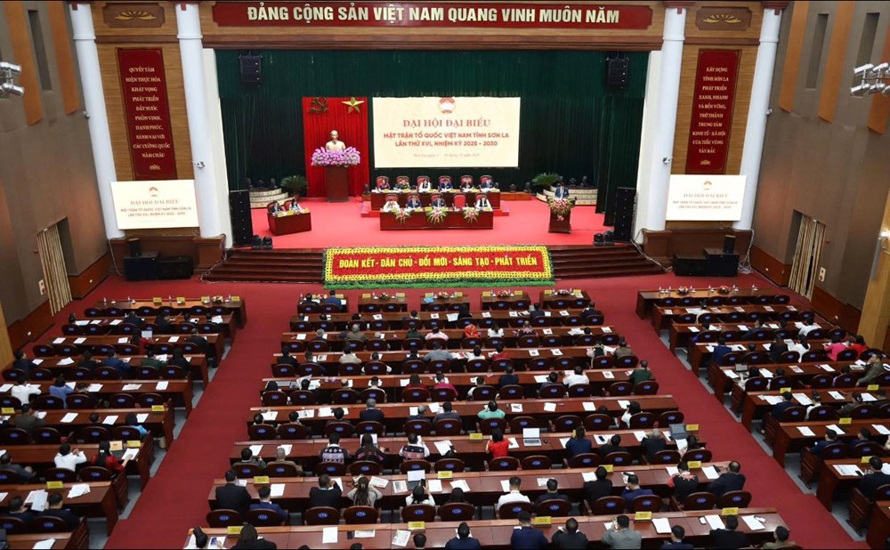 Đại hội đại biểu MTTQ Việt Nam tỉnh Sơn La lần thứ XVI, nhiệm kỳ 2025-2030 - ảnh 1