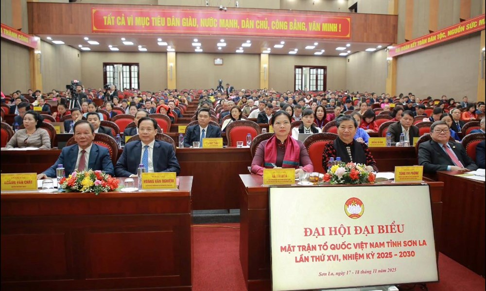 Đại hội đại biểu MTTQ Việt Nam tỉnh Sơn La lần thứ XVI, nhiệm kỳ 2025-2030 - ảnh 2