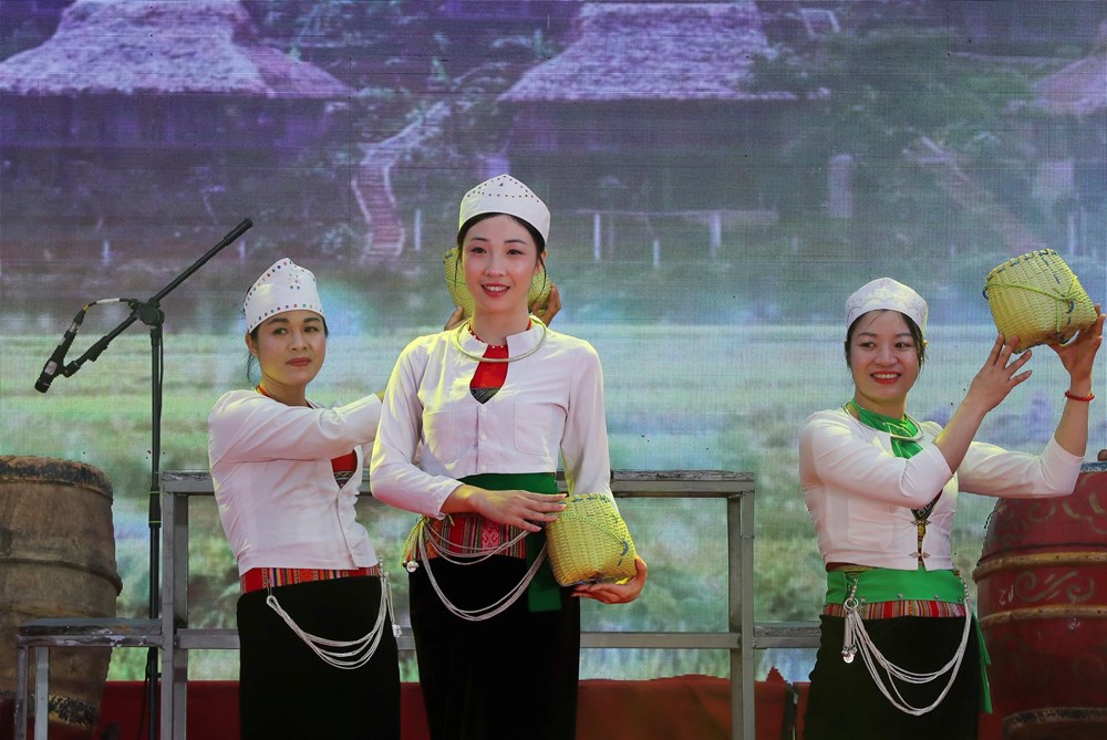 Đặc sắc Liên hoan nghệ thuật quần chúng và trình diễn trang phục dân tộc Mường - ảnh 13