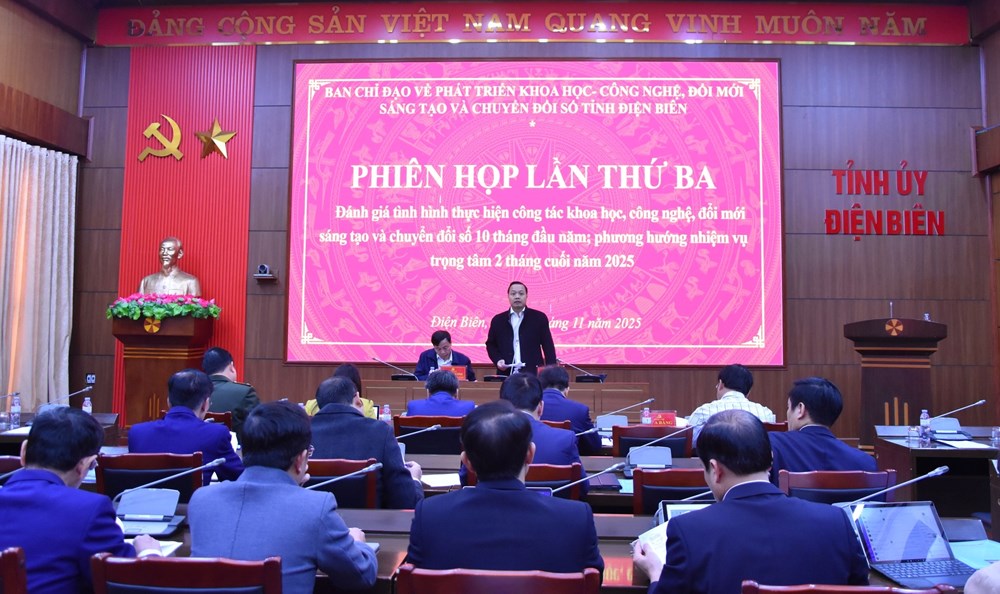  Tập trung triển khai các nhiệm vụ, giải pháp phát triển khoa học, công nghệ, chuyển đổi số - ảnh 1