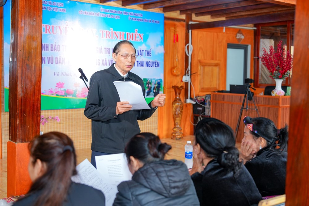 Góp phần lan tỏa các giá trị di sản văn hóa dân tộc Tày, Nùng ở Võ Nhai - ảnh 3