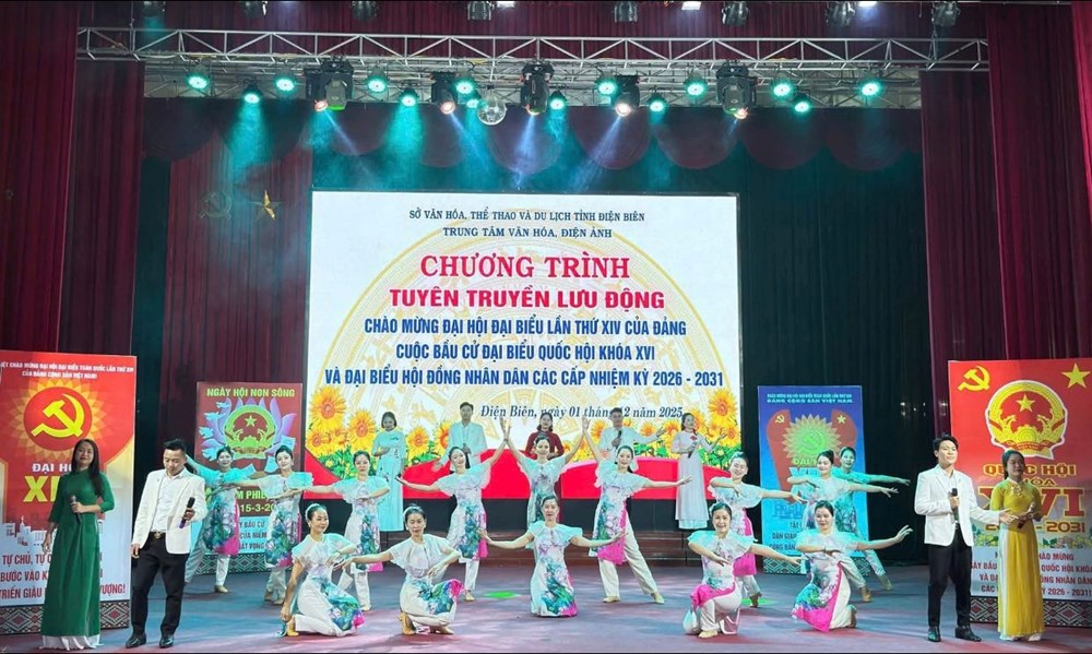Đẩy mạnh tuyên truyền chào mừng Đại hội đại biểu toàn quốc lần thứ XIV của Đảng, bầu cử ĐBQH khóa XVI và HĐND các cấp - ảnh 4