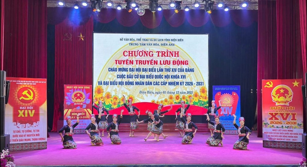 Đẩy mạnh tuyên truyền chào mừng Đại hội đại biểu toàn quốc lần thứ XIV của Đảng, bầu cử ĐBQH khóa XVI và HĐND các cấp - ảnh 3