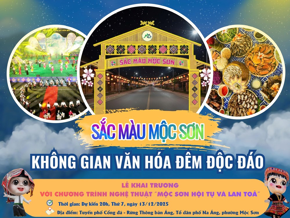 “Sắc màu Mộc Sơn“- trải nghiệm du lịch đêm hấp dẫn trên cao nguyên Mộc Châu - ảnh 1