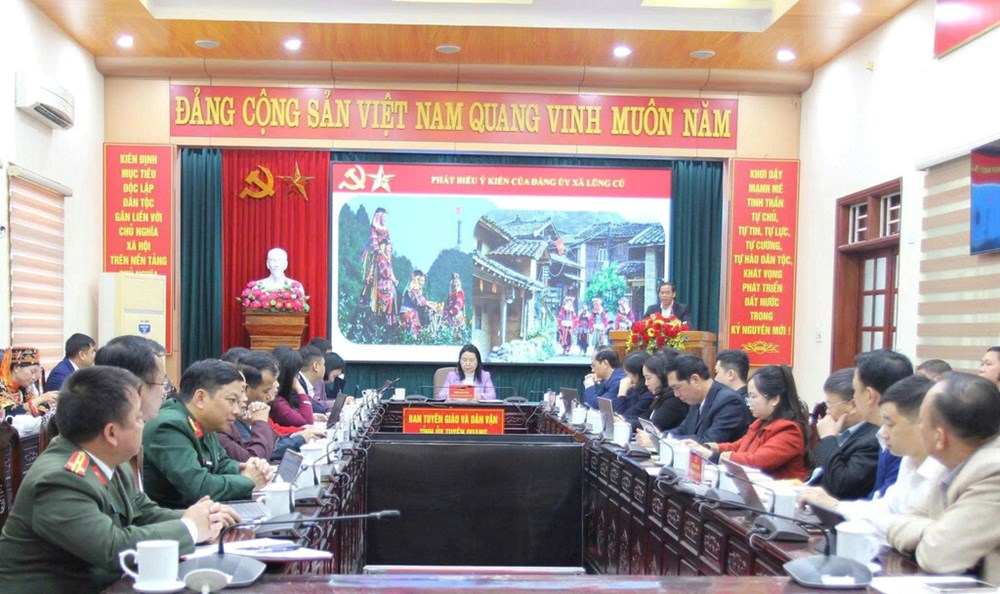 Tuyên Quang tăng cường công tác dân vận vùng đồng bào dân tộc thiểu số - ảnh 1