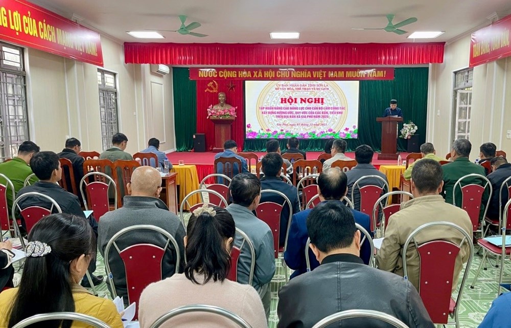 Sơn La nâng cao năng lực xây dựng hương ước, quy ước ở cơ sở - ảnh 1