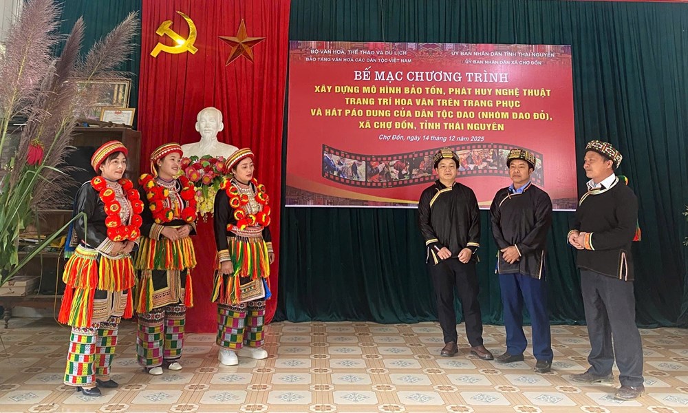 Khơi dậy các giá trị văn hóa truyền thống của người Dao đỏ ở Chợ Đồn - ảnh 3