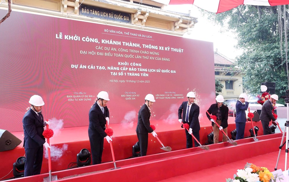 ​Khởi công Dự án Cải tạo, nâng cấp Bảo tàng Lịch sử Quốc gia - ảnh 1