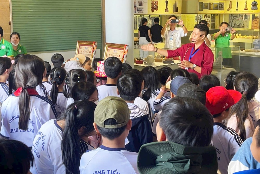 Lan tỏa Di sản Văn hóa Óc Eo đến với học sinh ở An Giang - ảnh 1