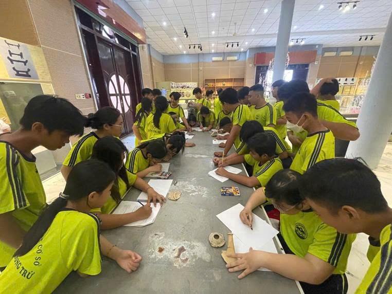Lan tỏa Di sản Văn hóa Óc Eo đến với học sinh ở An Giang - ảnh 2