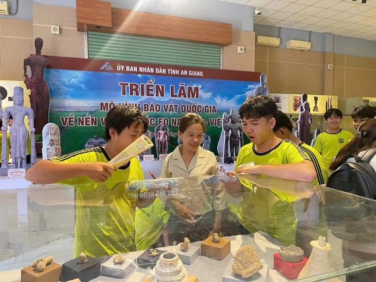 Lan tỏa Di sản Văn hóa Óc Eo đến với học sinh ở An Giang - ảnh 4