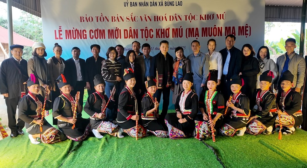 Lễ hội Mạ Muôn Mạ Mệ - nét đẹp văn hóa truyền thống dân tộc Khơ Mú ở Điện Biên - ảnh 1