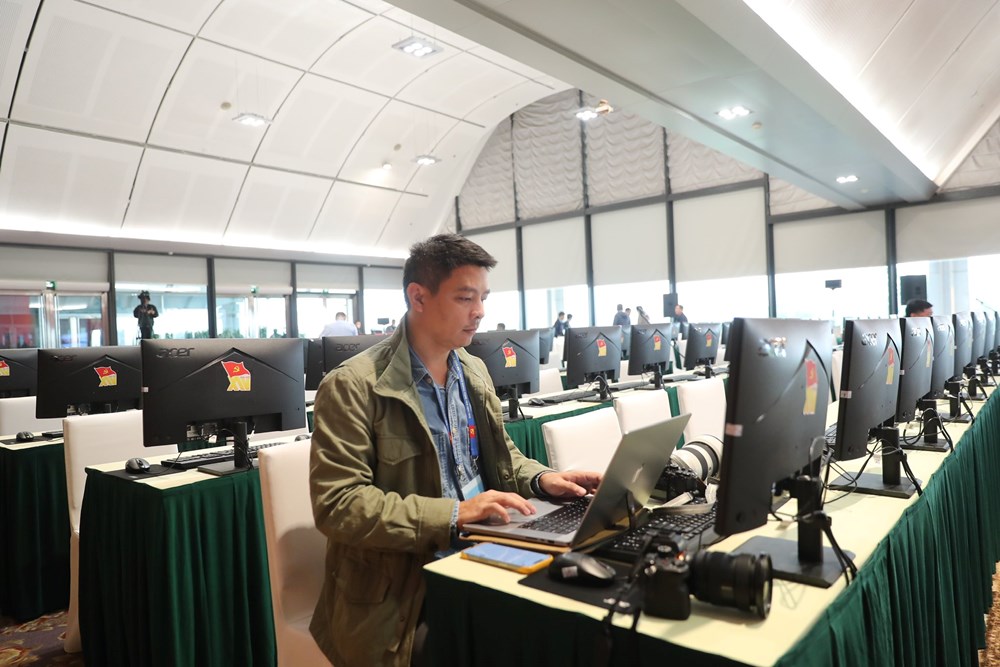 Sẵn sàng cho ngày khai mạc Đại hội XIV của Đảng - ảnh 20