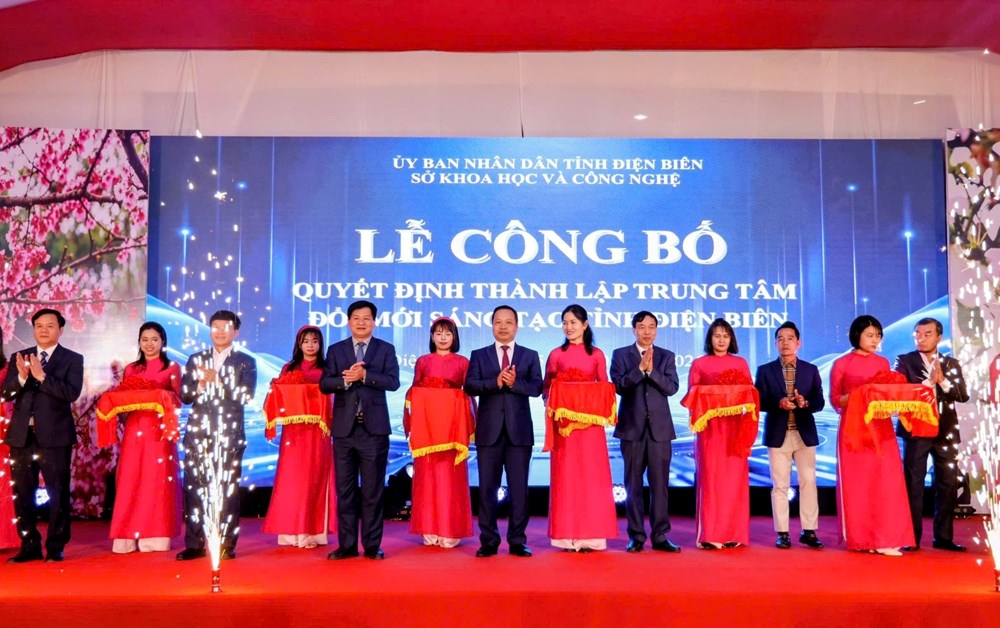 Điện Biên công bố thành lập Trung tâm Đổi mới sáng tạo - ảnh 1