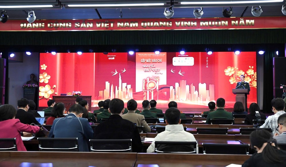 Đặc sắc chương trình nghệ thuật chính luận “Đường Xuân đất Việt 2026 - Hội tụ“ - ảnh 1