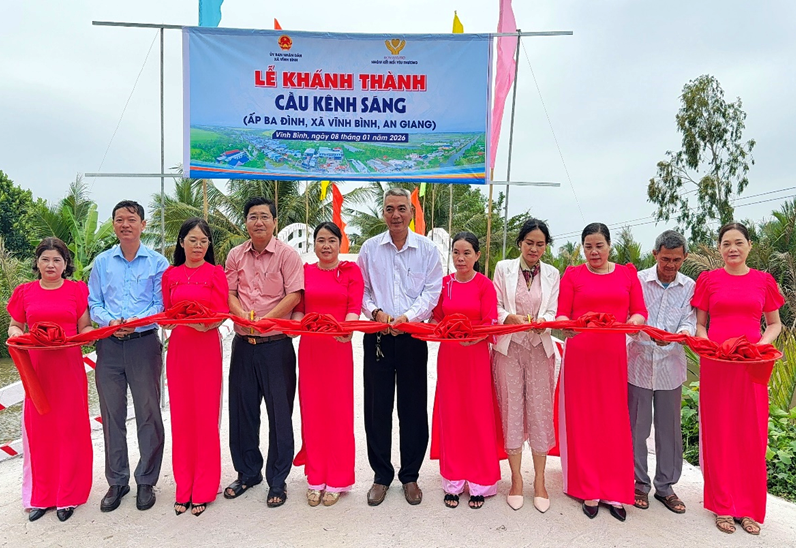 Xuân về trên quê hương Vĩnh Bình - ảnh 1