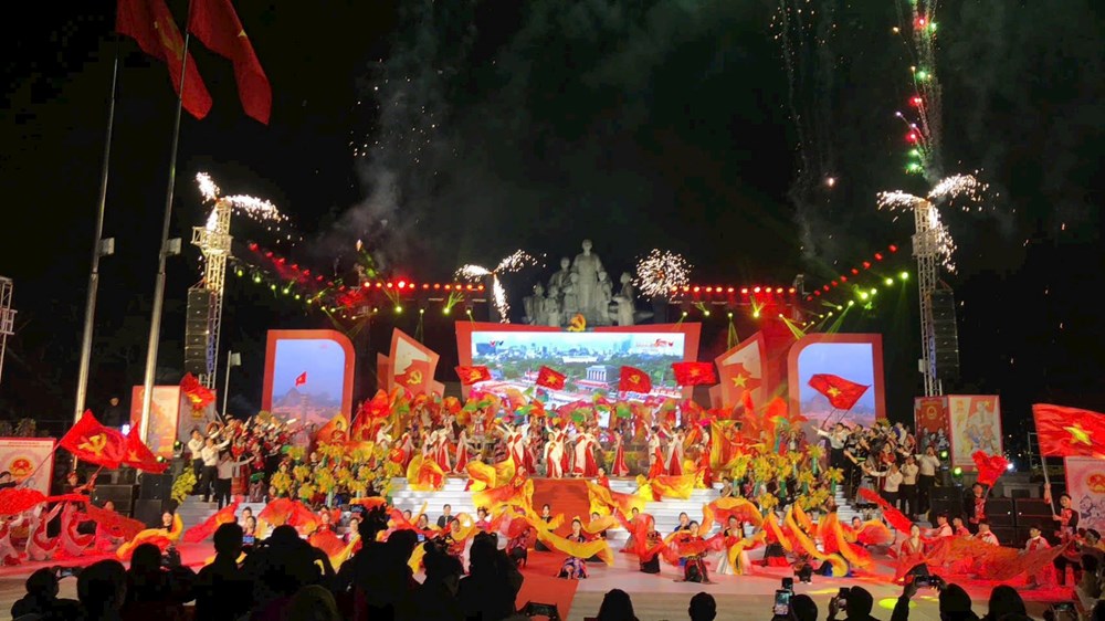 Đặc sắc chương trình nghệ thuật “Mùa Xuân dâng Đảng” - ảnh 4