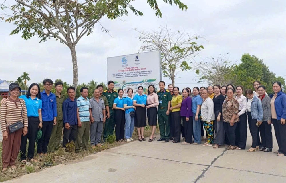 Sôi nổi hoạt động “Tết Quân – Dân” năm 2026 ở An Giang - ảnh 1