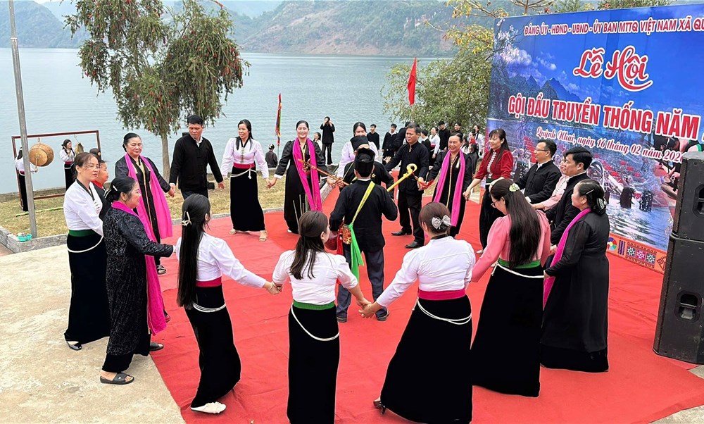 Độc đáo lễ hội “Lung ta” đón năm mới của người Thái Trắng - ảnh 6