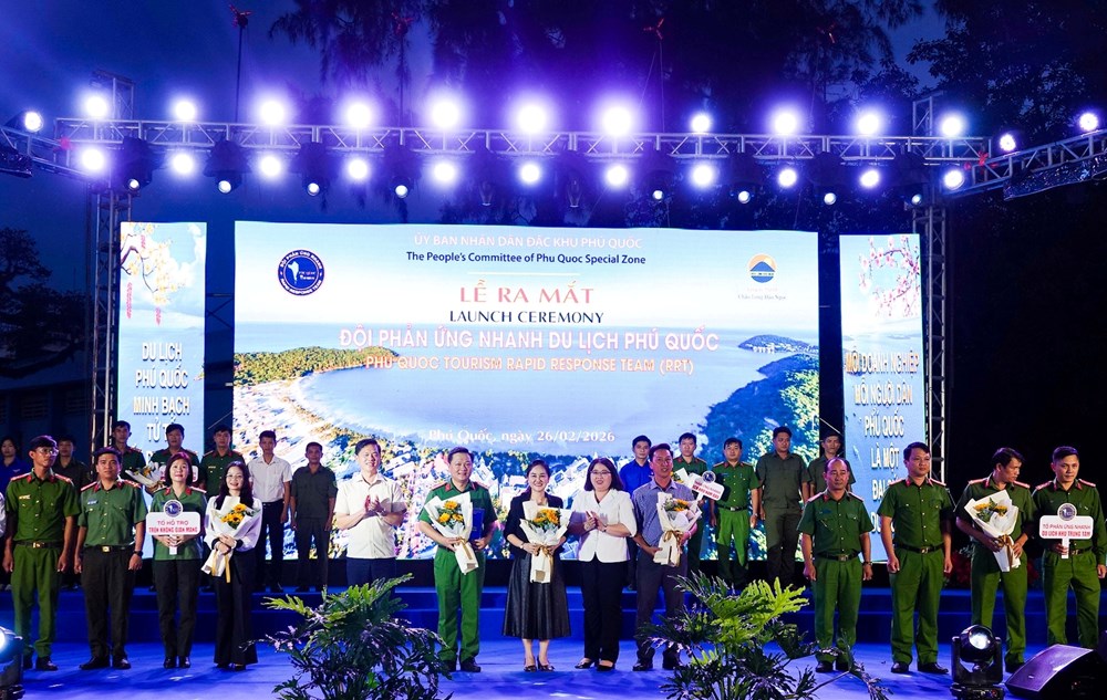 Ra mắt đội phản ứng nhanh du lịch ở đặc khu Phú Quốc - ảnh 1