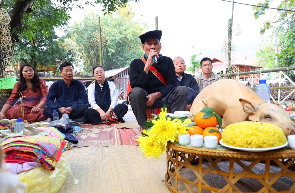 “Xên bản, xên mường”- phong tục độc đáo của người Thái ở Pắc Ngà - ảnh 1