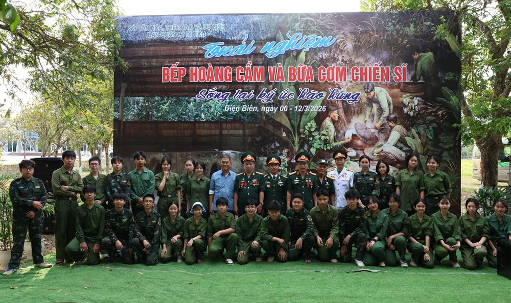 “Bếp Hoàng Cầm và Bữa cơm chiến sĩ” - khơi dậy ký ức hào hùng Chiến thắng Điện Biên Phủ - ảnh 1