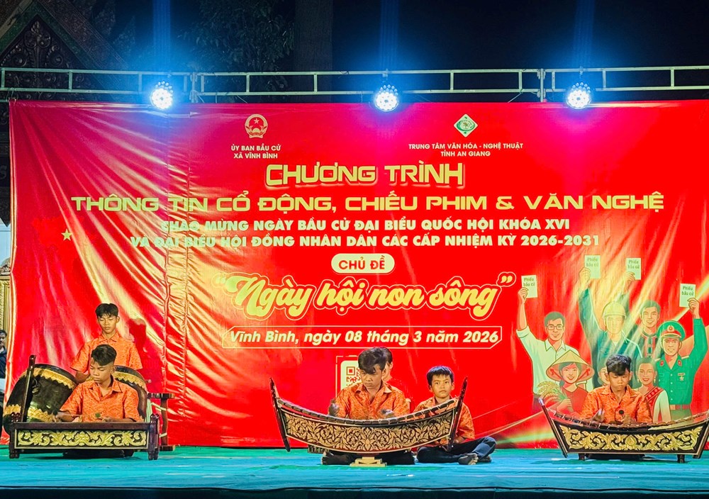 Đồng bào dân tộc Khmer ở Vĩnh Bình sẵn sàng cho Ngày hội non sông  - ảnh 3