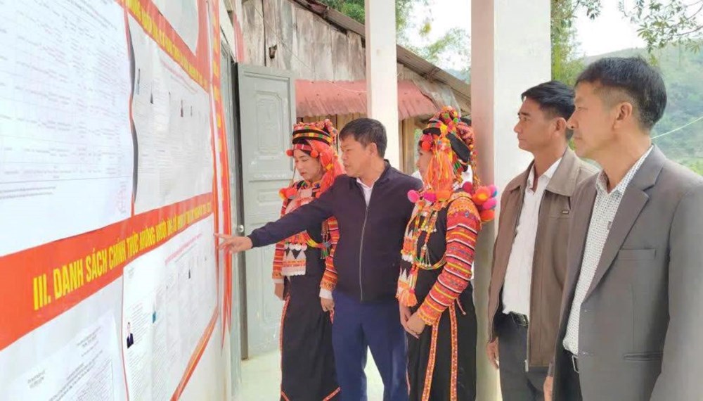 Xã vùng cao biên giới Thu Lũm sẵn sàng cho ngày bầu cử - ảnh 1
