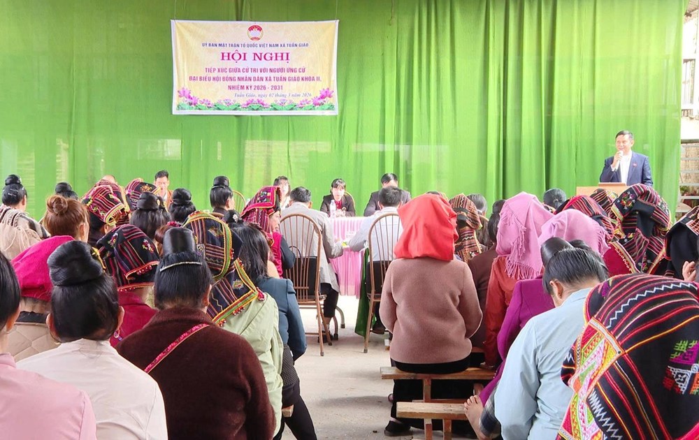 Cử tri các dân tộc Tuần Giáo vững niềm tin hướng về ngày hội non sông - ảnh 2