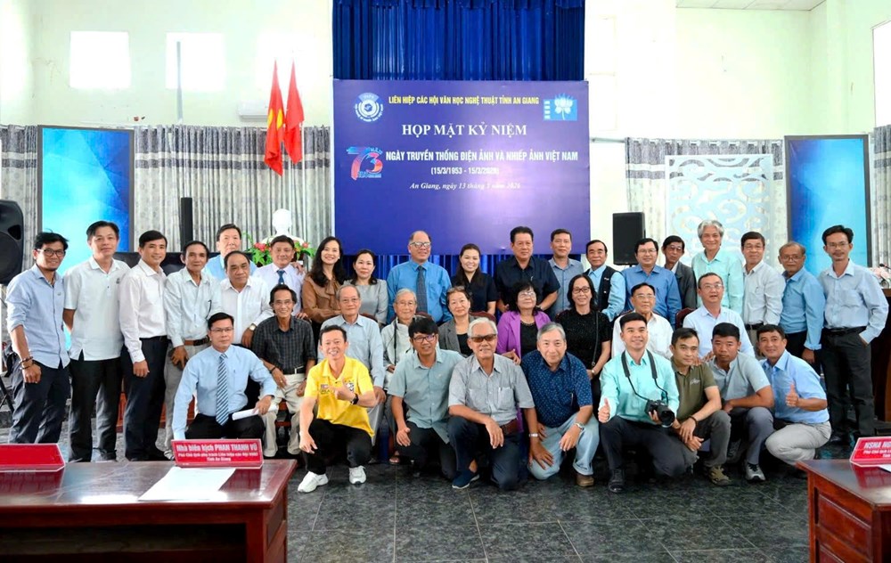 An Giang kỷ niệm 73 năm Ngày truyền thống Điện ảnh - Nhiếp ảnh Việt Nam - ảnh 1