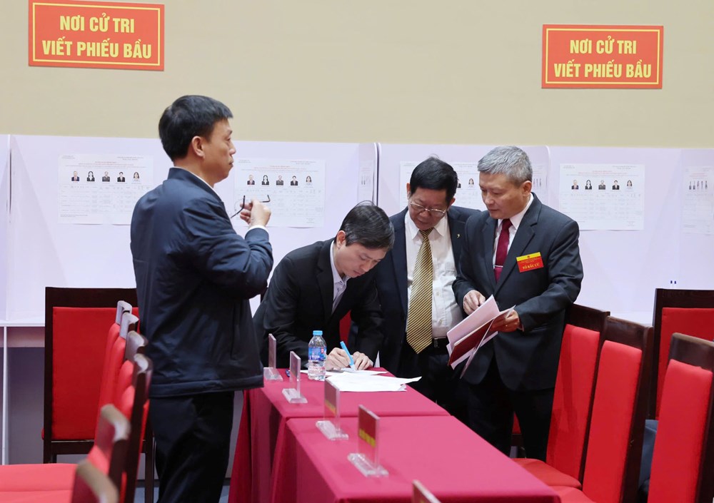 Hà Nội vận hành thử quy trình bầu cử tại phường Ba Đình - ảnh 3