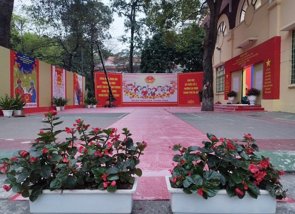 Hà Nội vận hành thử quy trình bầu cử tại phường Ba Đình - ảnh 2
