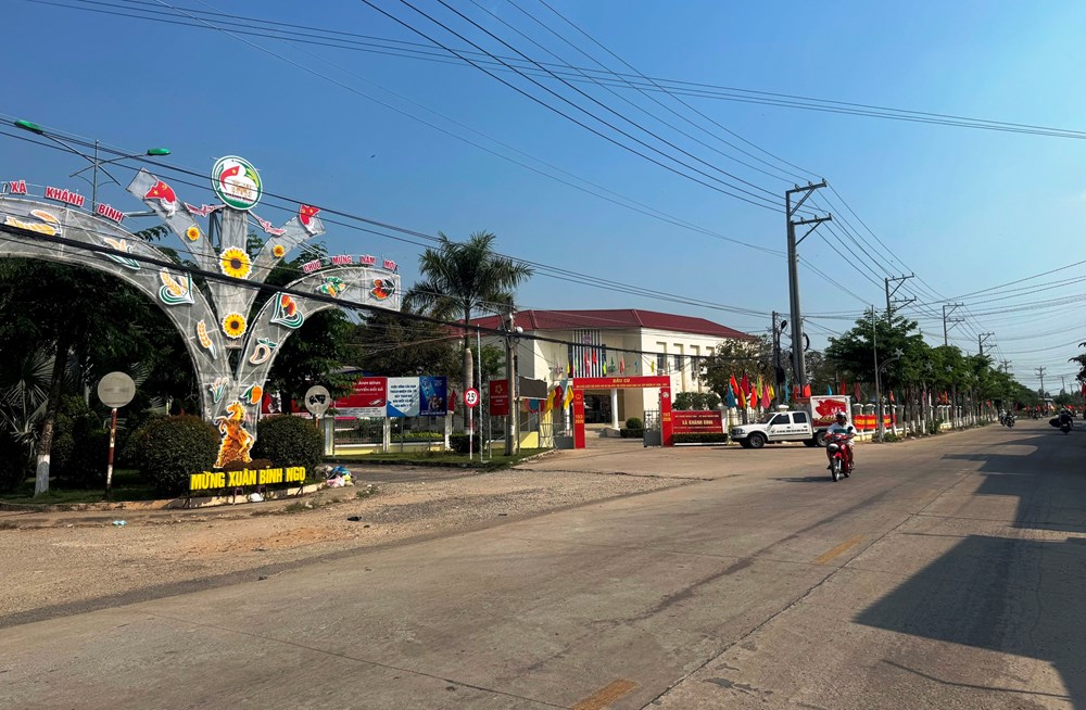 Xã biên giới Khánh Bình trước ngày hội non sông  - ảnh 3