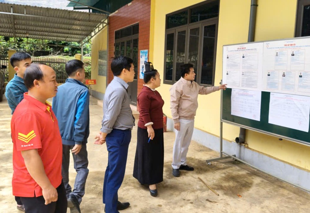 Cư tri trên quê hương Anh hùng Vừ A Dính sẵn sàng cho ngày bầu cử - ảnh 1