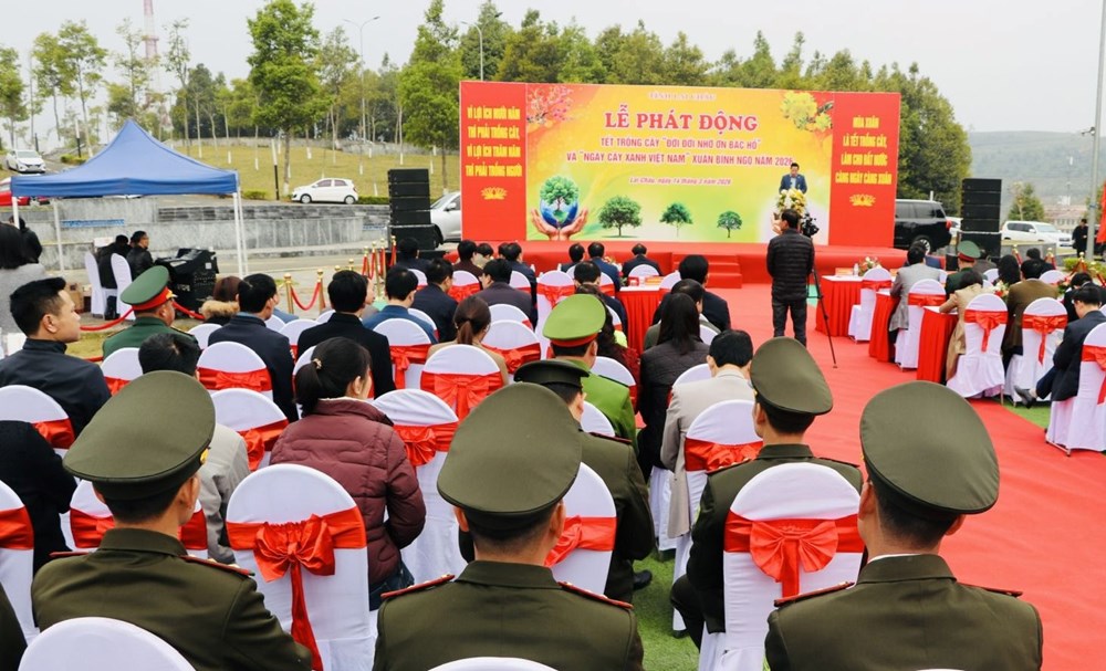 Lai Châu phát động “Tết trồng cây đời đời nhớ ơn Bác Hồ” - ảnh 1
