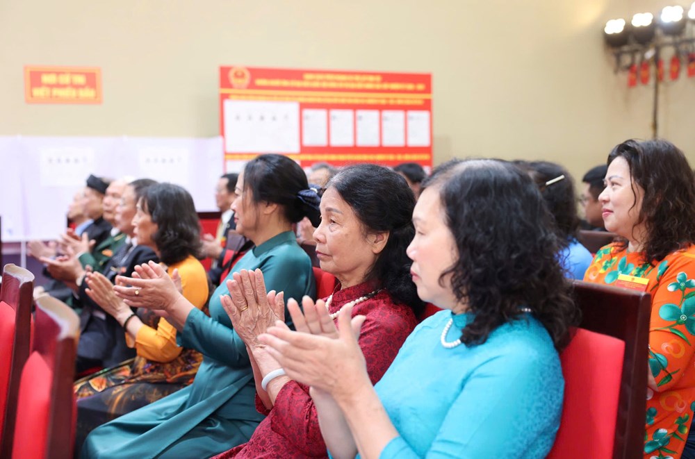 Hà Nội vận hành thử quy trình bầu cử tại phường Ba Đình - ảnh 7