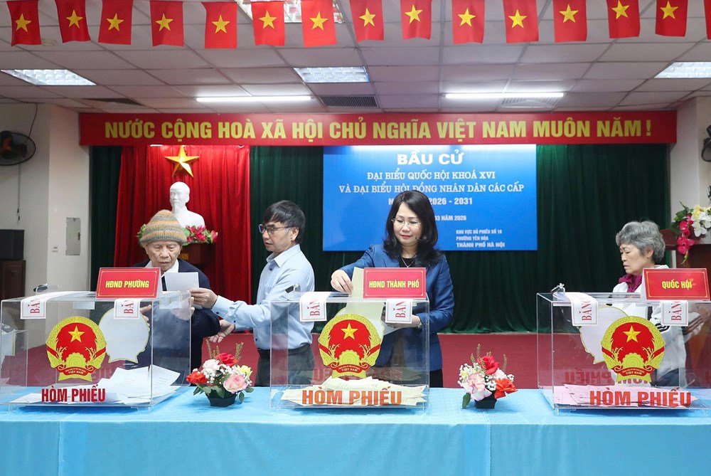 “Ngày hội non sông”: Niềm tin, trách nhiệm và khát vọng phát triển đất nước hùng cường - ảnh 11