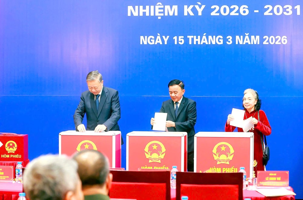 “Ngày hội non sông”: Niềm tin, trách nhiệm và khát vọng phát triển đất nước hùng cường - ảnh 2
