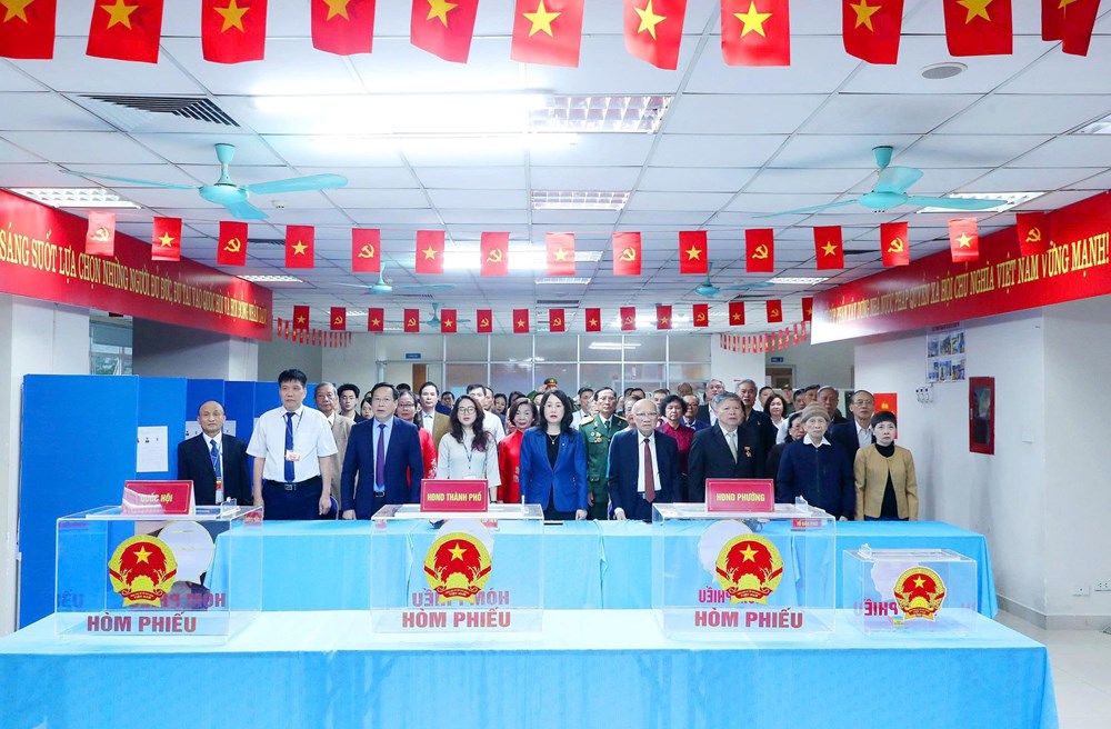 “Ngày hội non sông”: Niềm tin, trách nhiệm và khát vọng phát triển đất nước hùng cường - ảnh 9