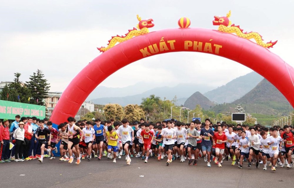 Ngày chạy Olympic vì sức khỏe toàn dân Lai Châu sẽ diễn ra vào ngày 22.3 - ảnh 1