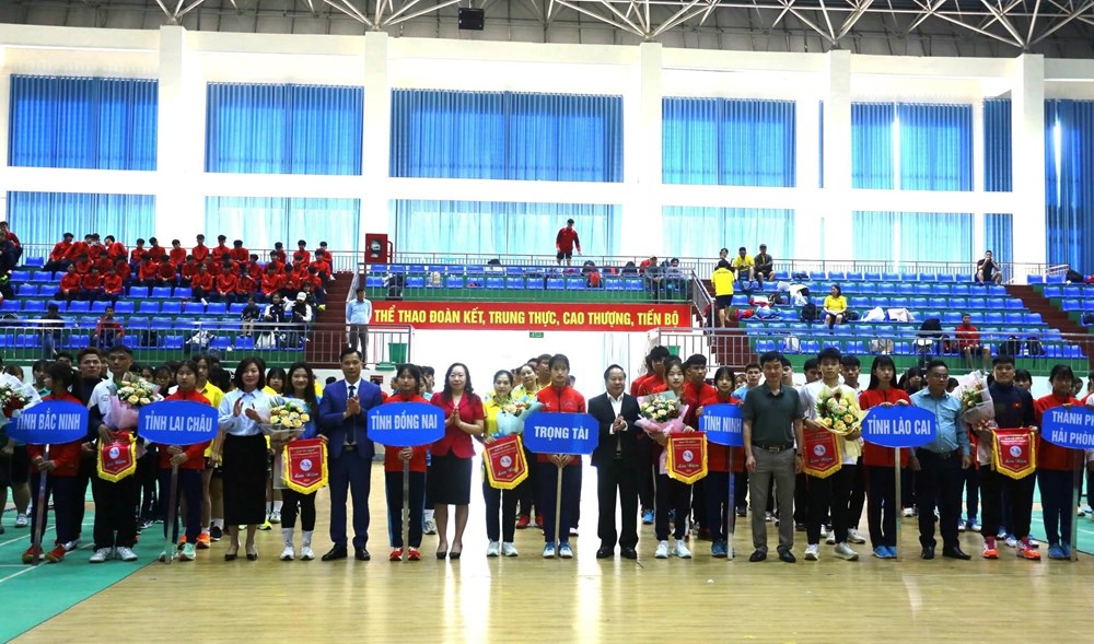 Gần 300 VĐV tranh tài tại Giải vô địch các CLB đẩy gậy quốc gia 2026 - ảnh 1